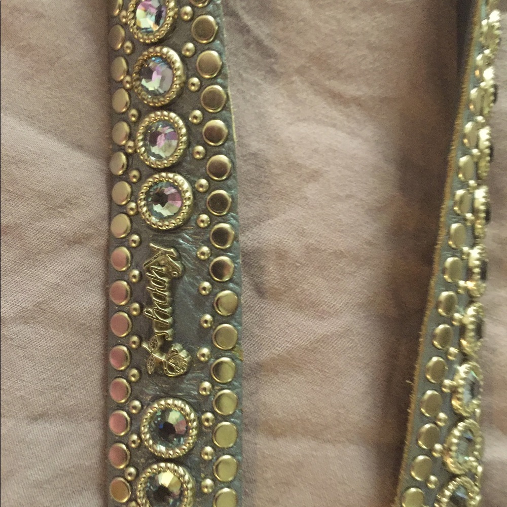 32” Kippy’s belt with Swarovski crystals.
